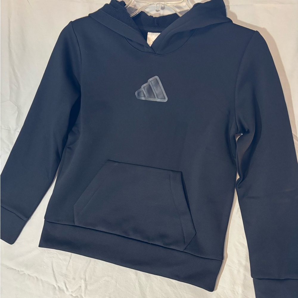 🆕 Adidas Youth Bold Black Sweatshirt - NWT